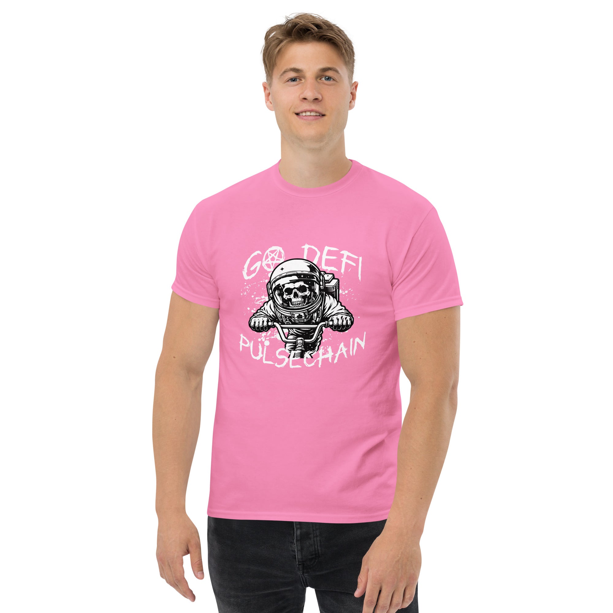 Pulsechain Biker Unisex T-Shirt