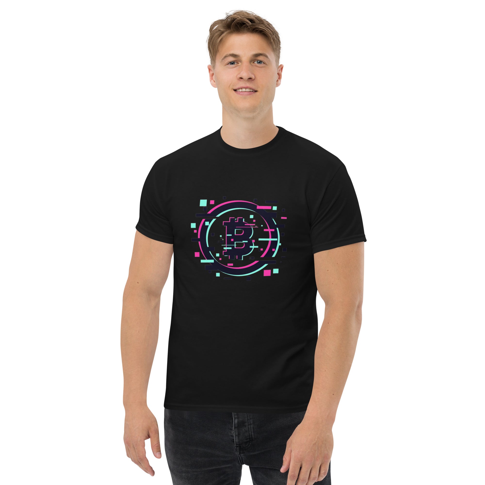 Bitcoin Blur Unisex T-Shirt
