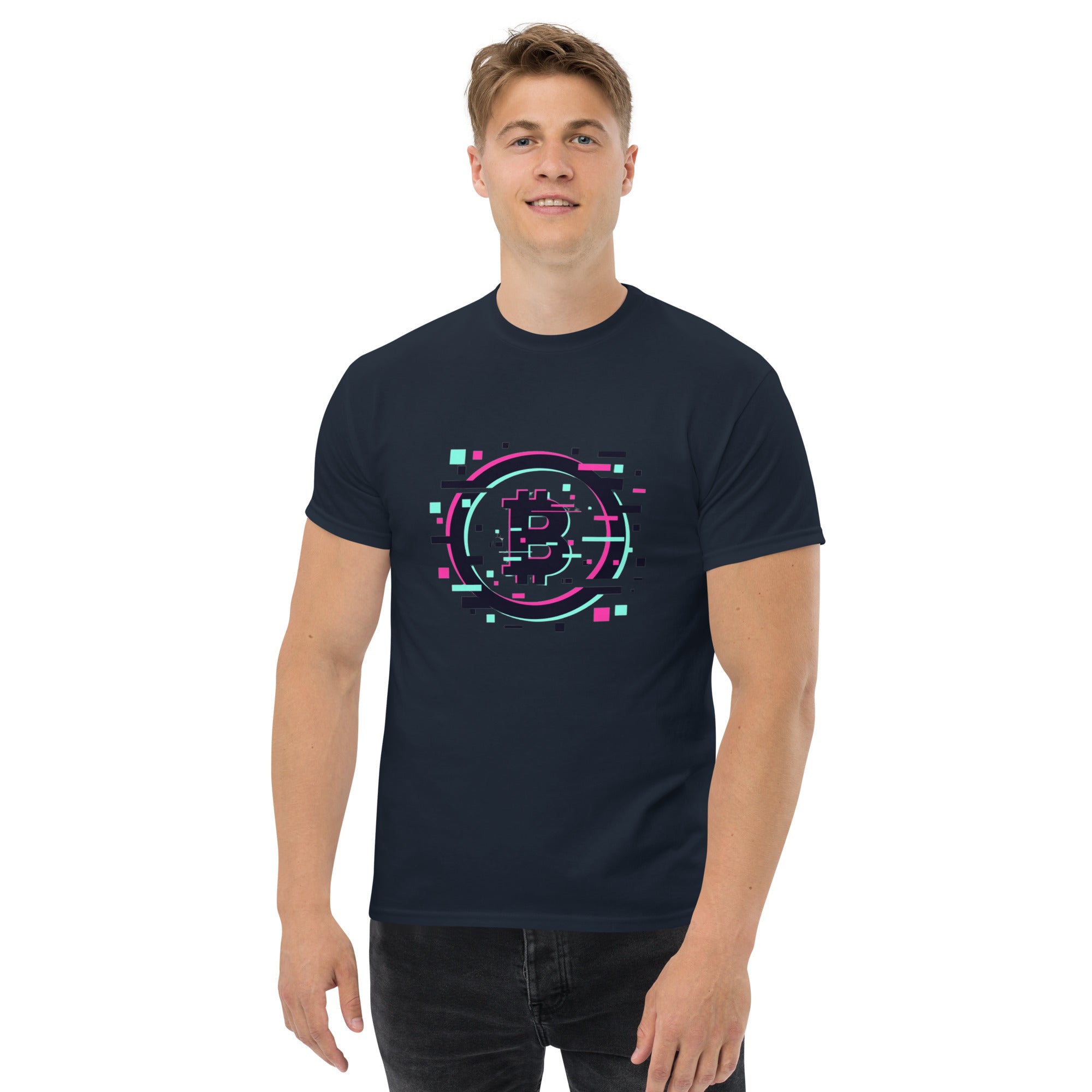 Bitcoin Blur Unisex T-Shirt