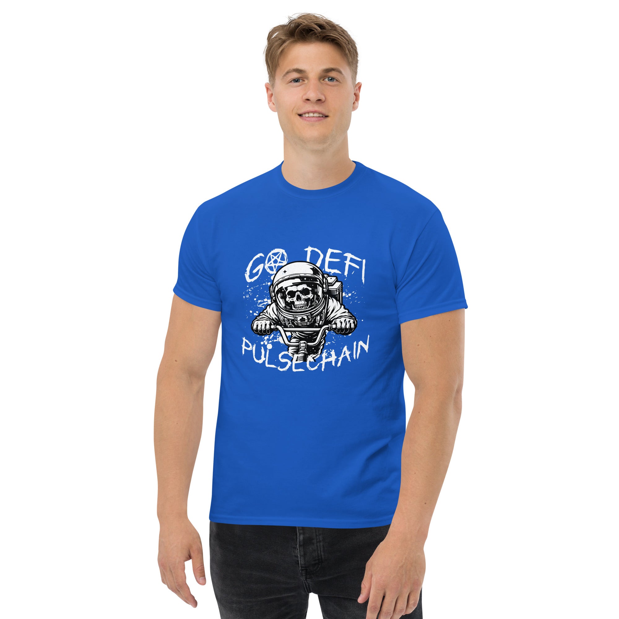 Pulsechain Biker Unisex T-Shirt