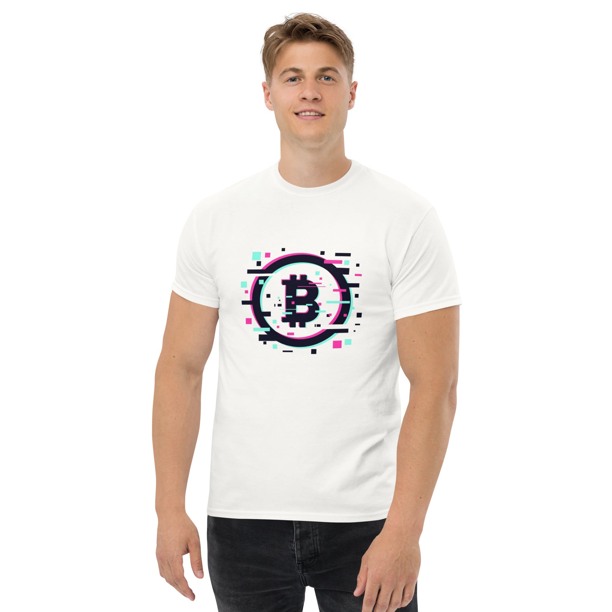 Bitcoin Blur Unisex T-Shirt