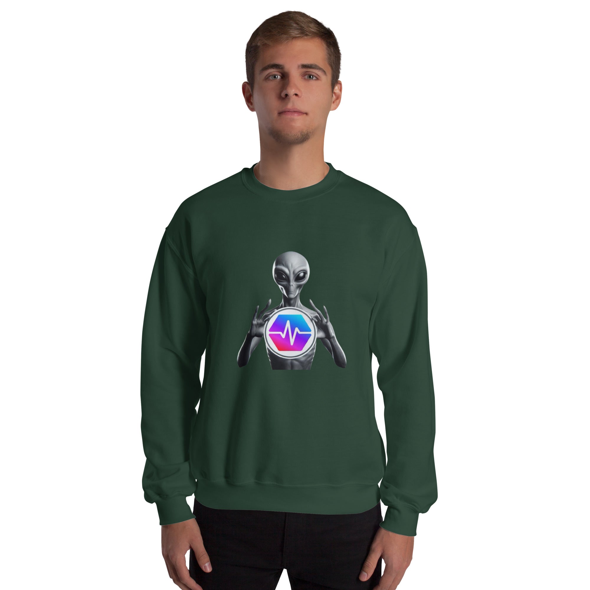 Pulsechain Cosmic Unisex Sweatshirt