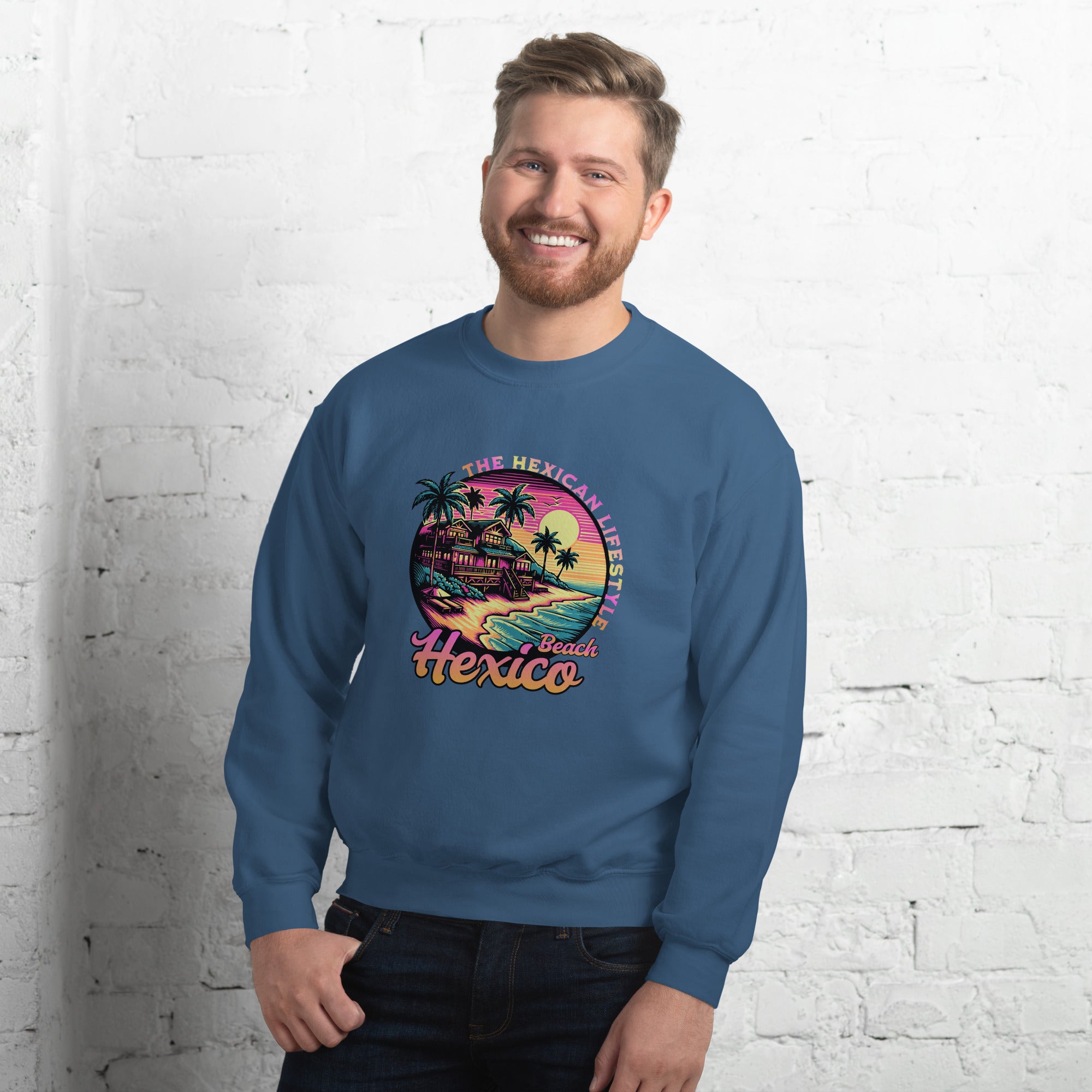 Hexico Beach Unisex Sweatshirt
