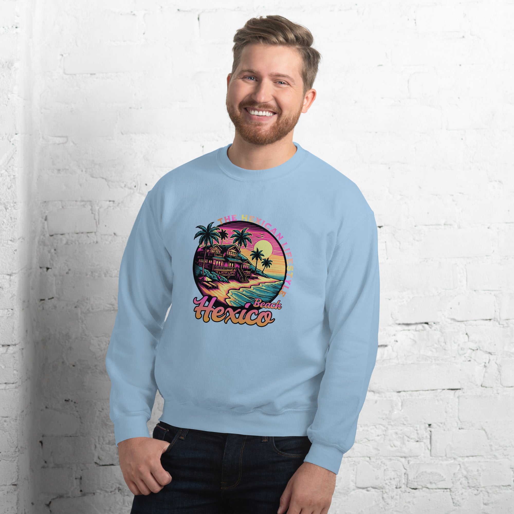 Hexico Beach Unisex Sweatshirt