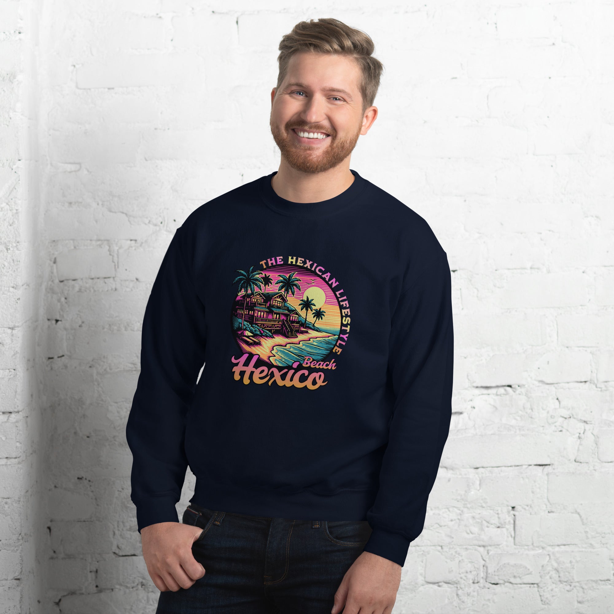 Hexico Beach Unisex Sweatshirt
