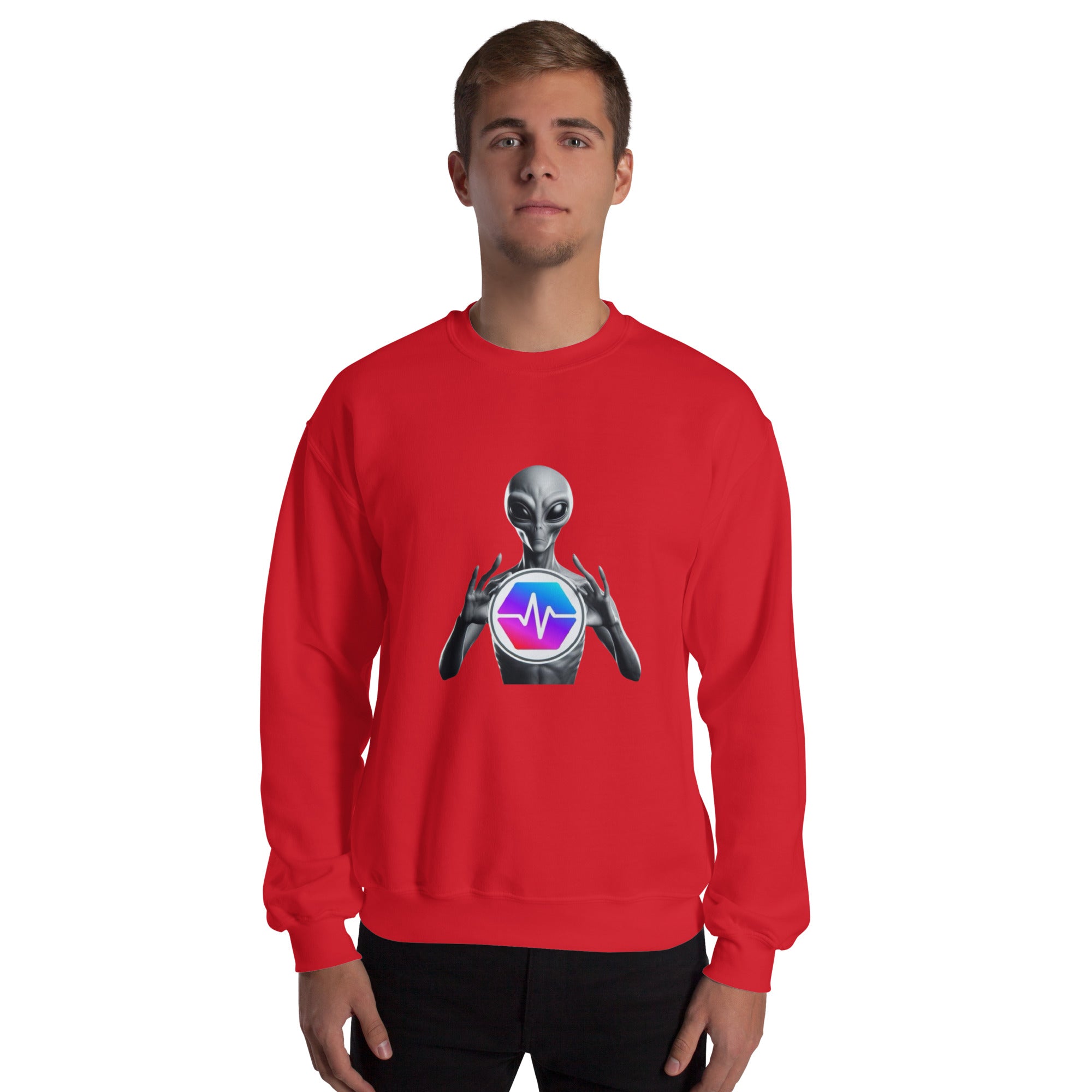 Pulsechain Cosmic Unisex Sweatshirt