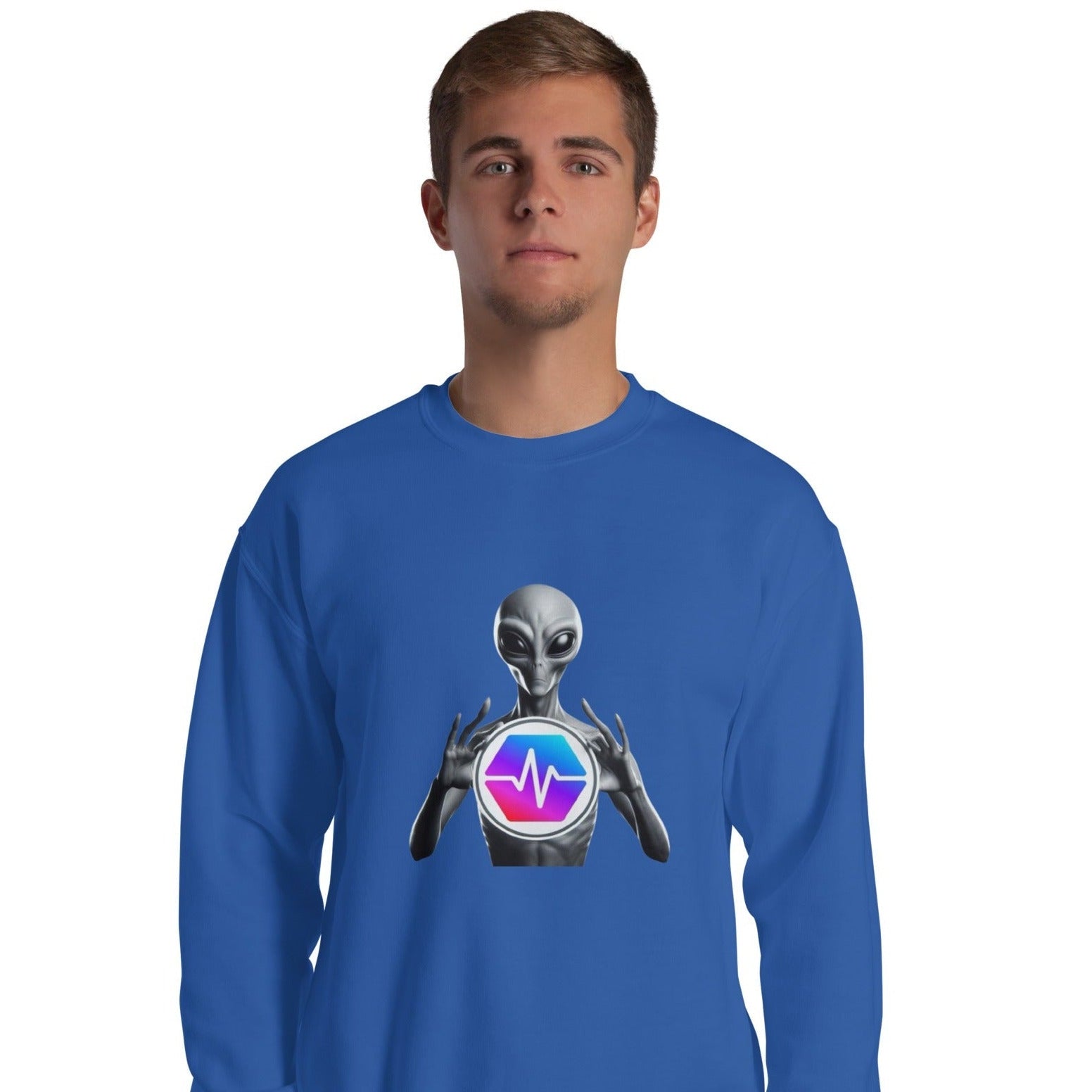 Pulsechain Cosmic Unisex Sweatshirt