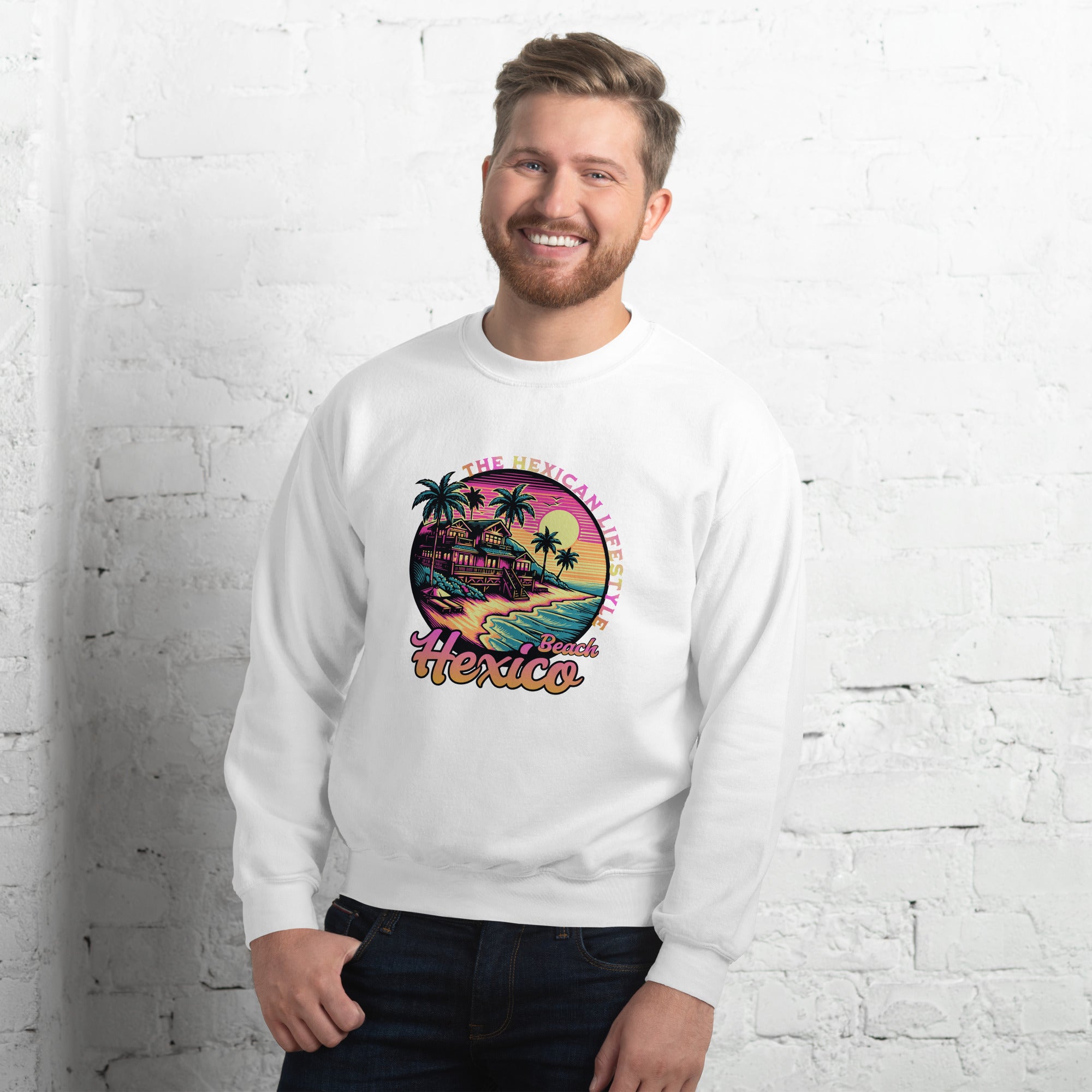 Hexico Beach Unisex Sweatshirt