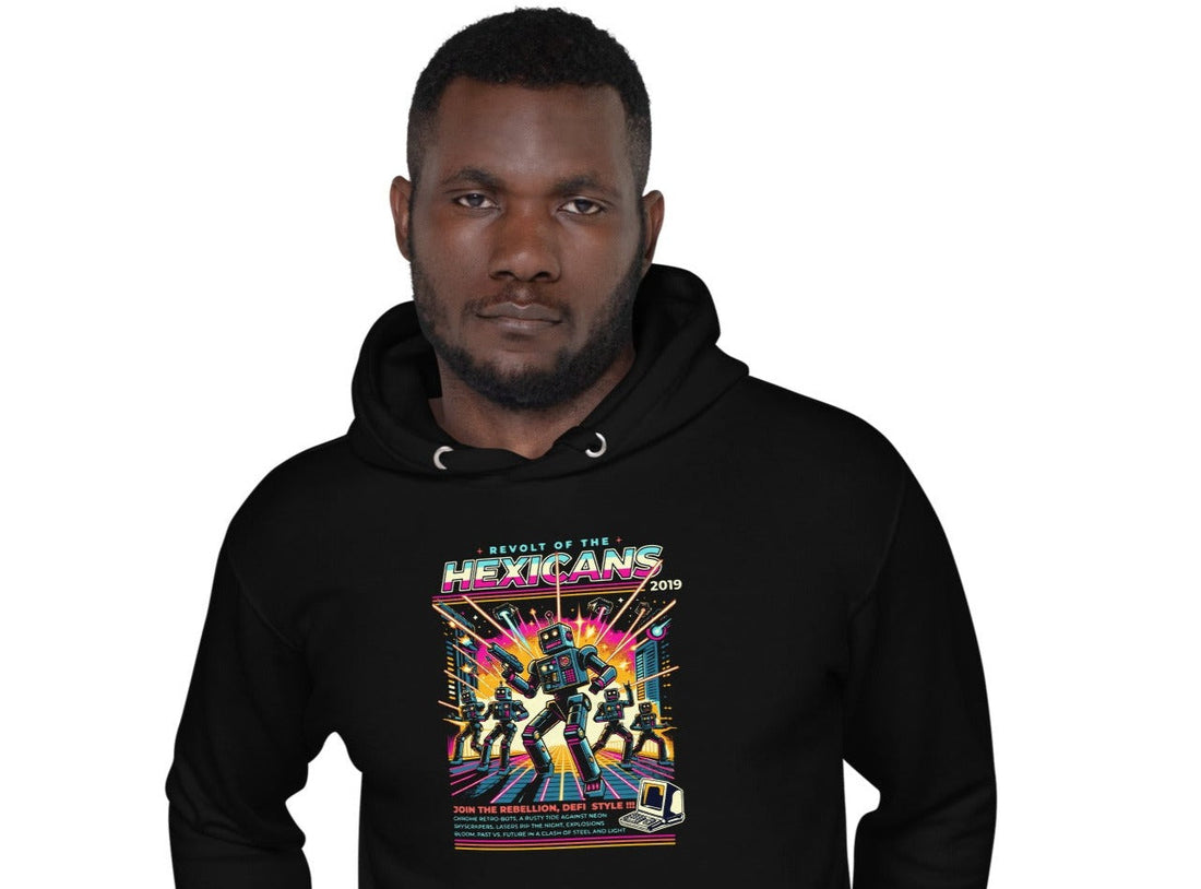 HEX Robot Unisex Hoodie
