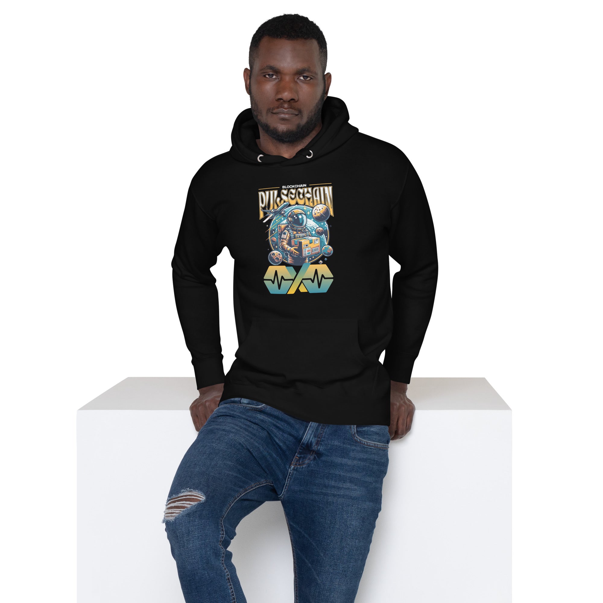Pulsechain MoonBoy Unisex Hoodie