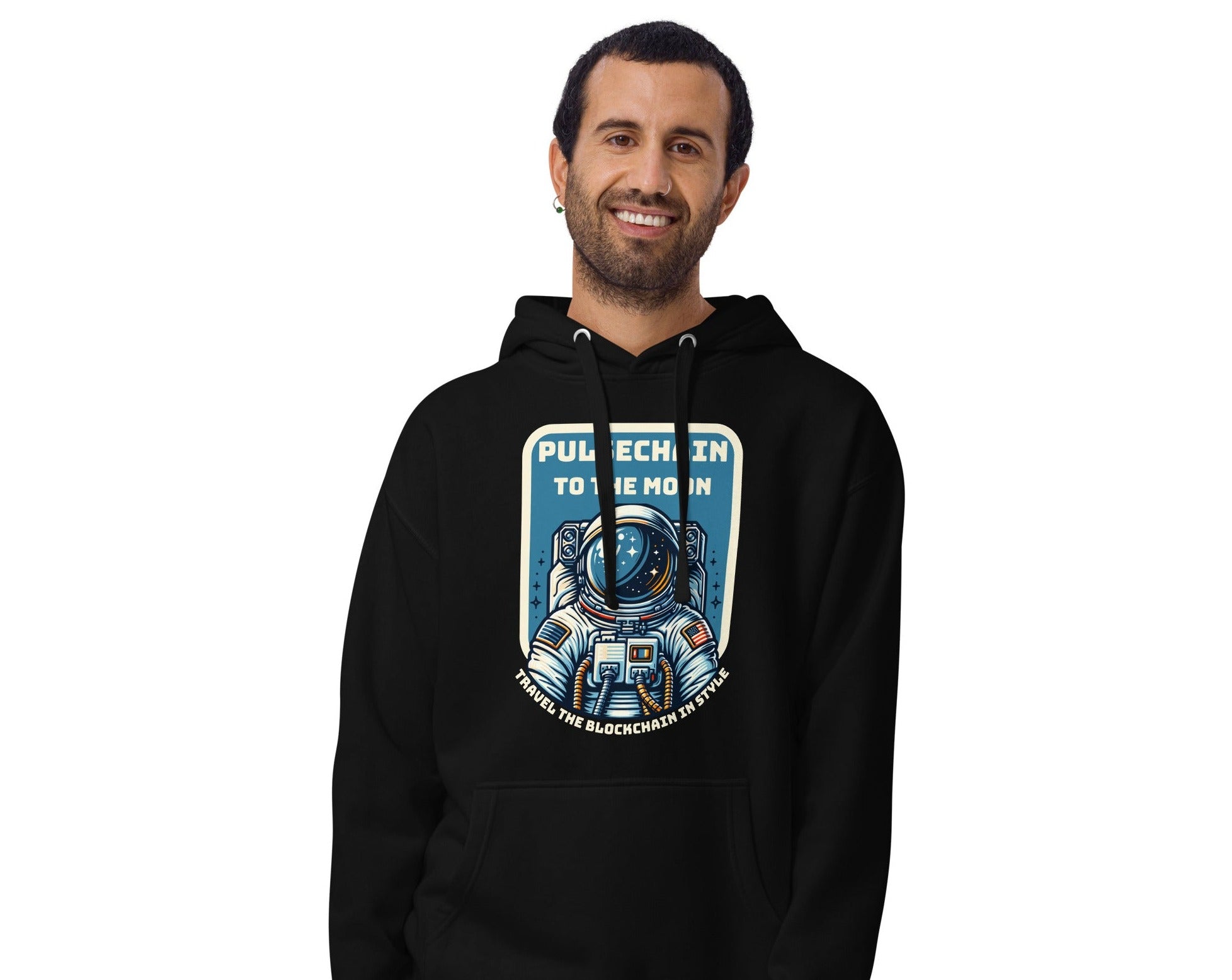 Pulsechain Moony Unisex Hoodie