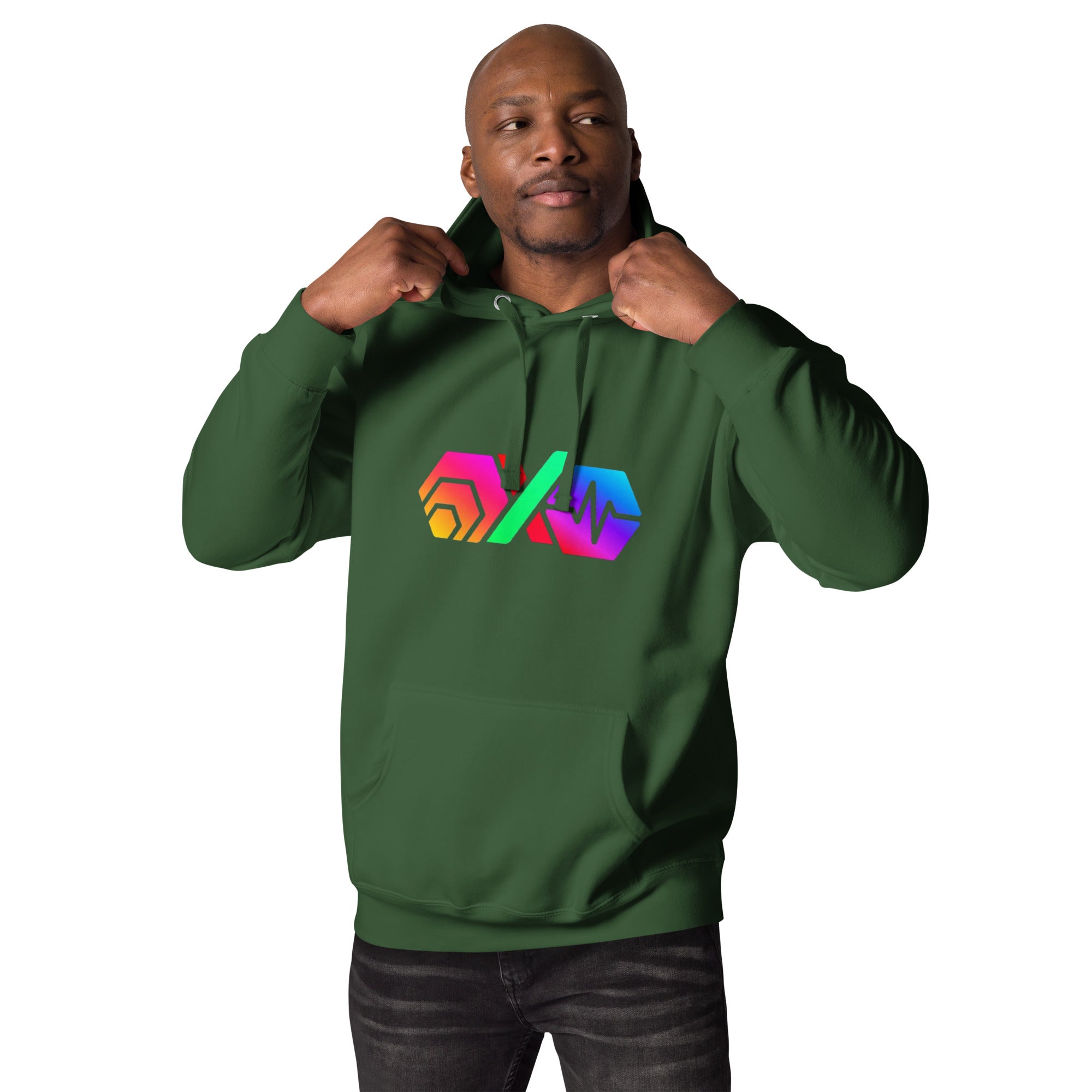Pulsechain Trinity Unisex Hoodie