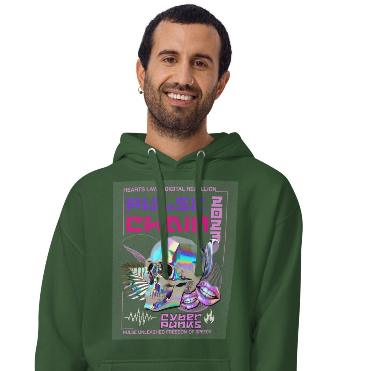 Pulsechain SkullCandy Unisex Hoodie