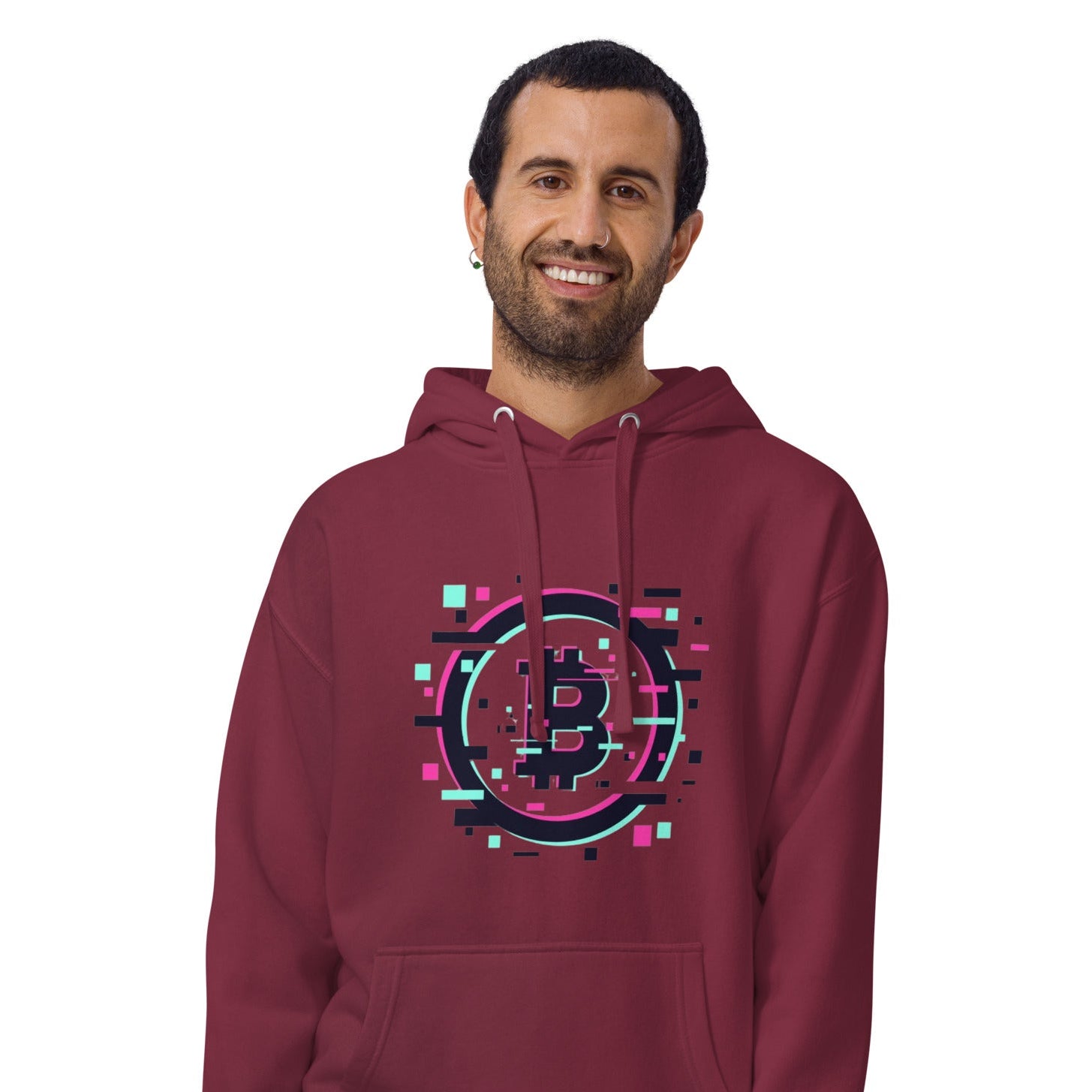 Bitcoin Blur Unisex Hoodie