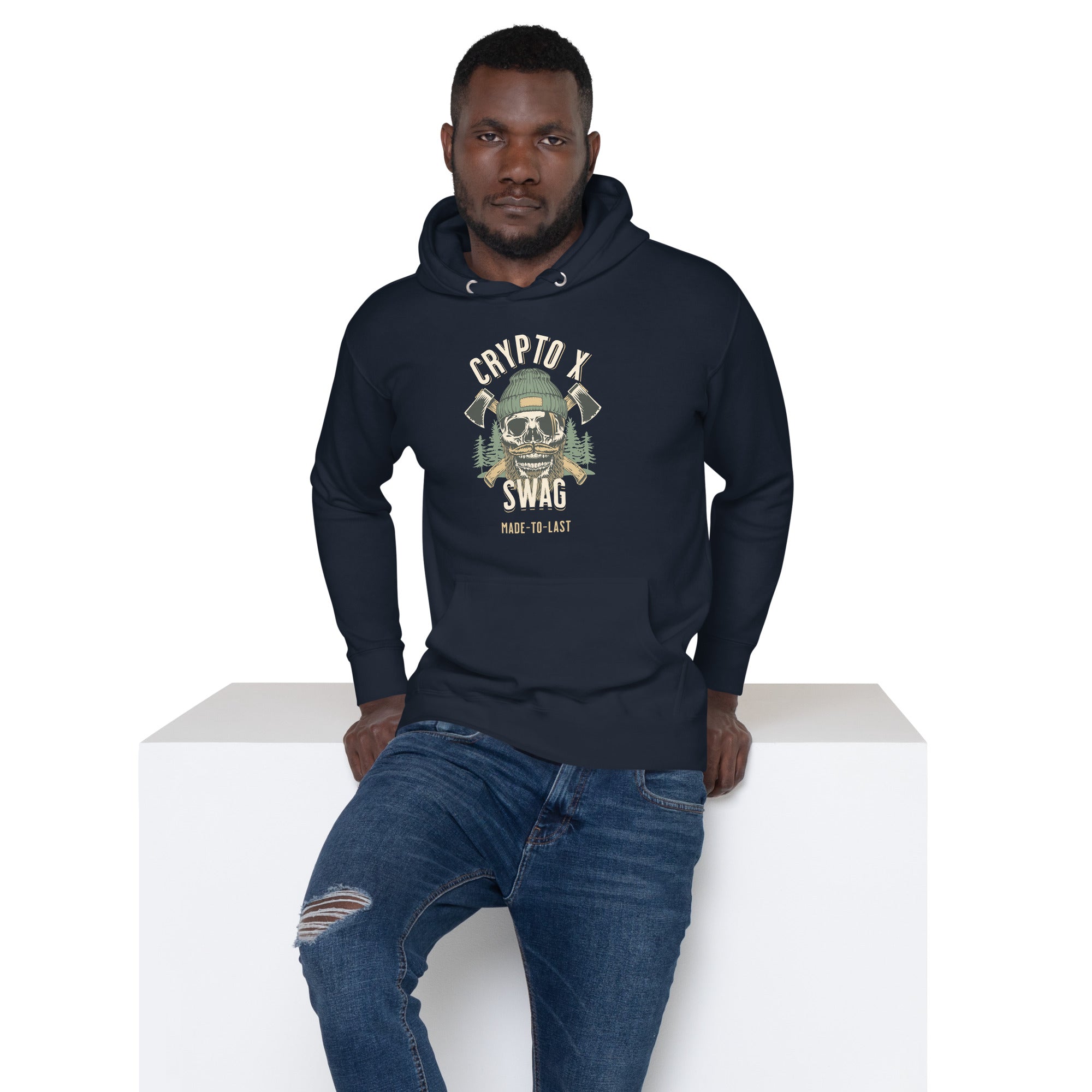 Crypto X Swag Skull Unisex Hoodie