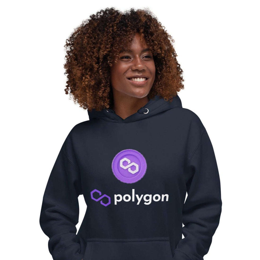 Polygon Coin Unisex Hoodie