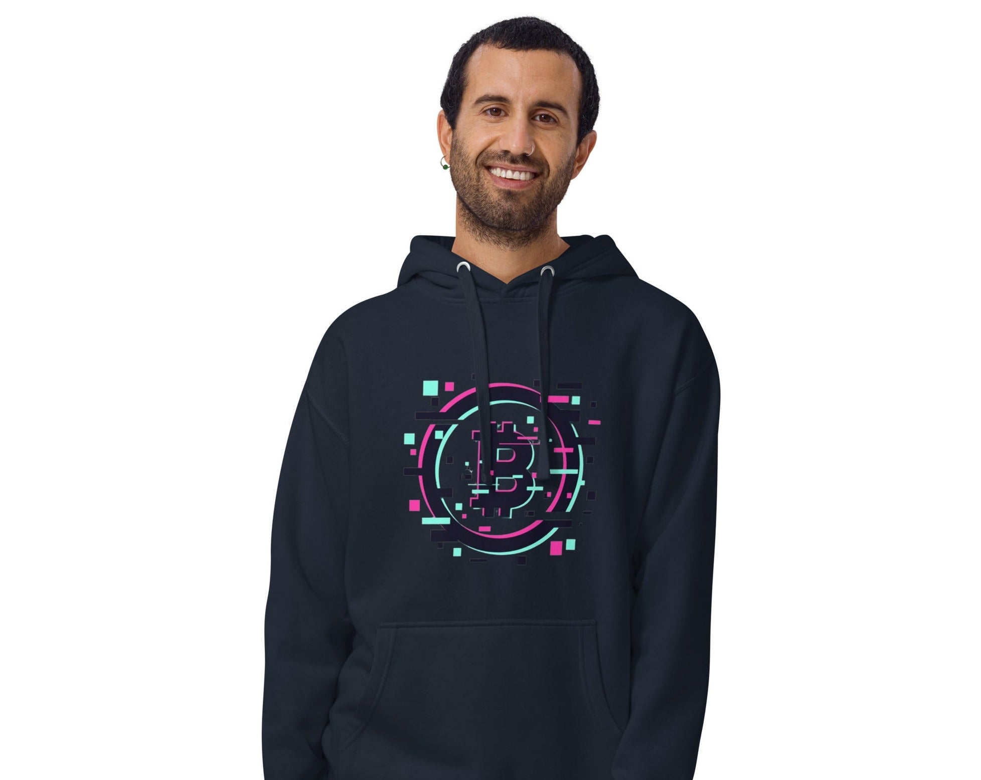Bitcoin Blur Unisex Hoodie