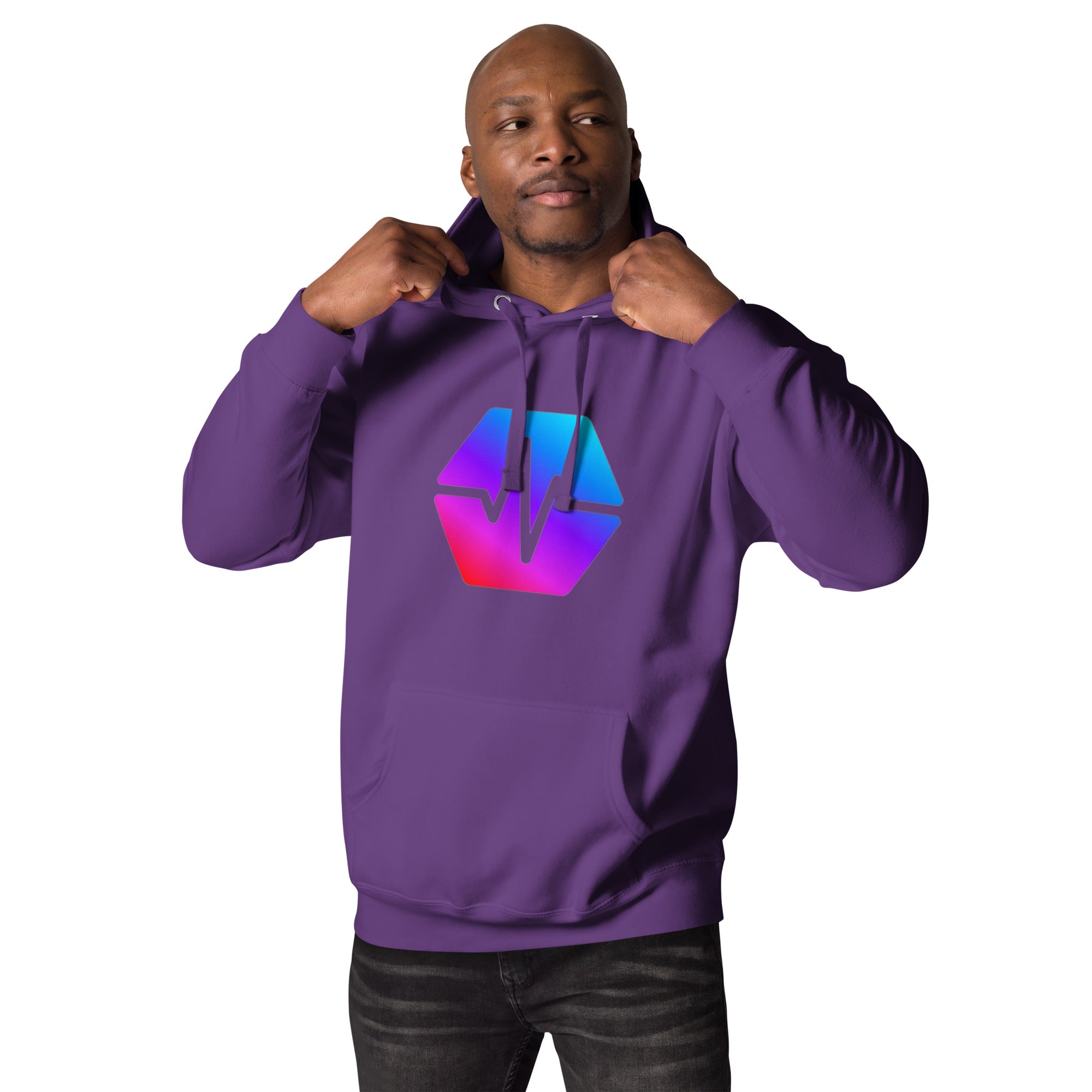 Pulsechain Unisex Hoodie