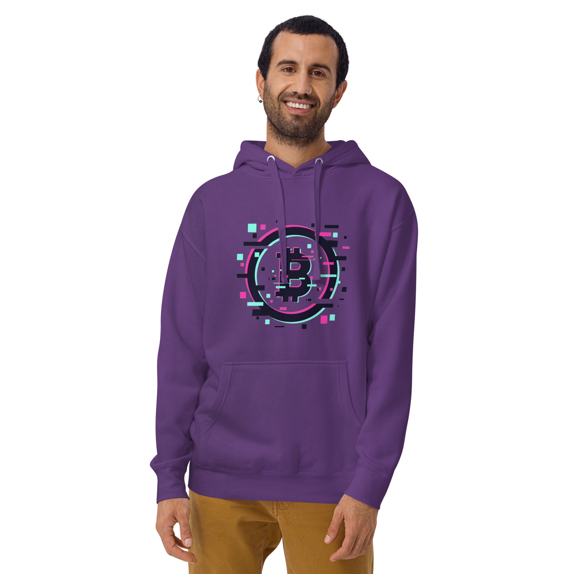 Bitcoin Blur Unisex Hoodie