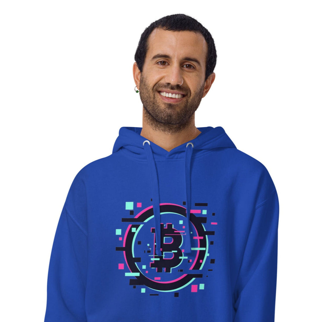 Bitcoin Blur Unisex Hoodie