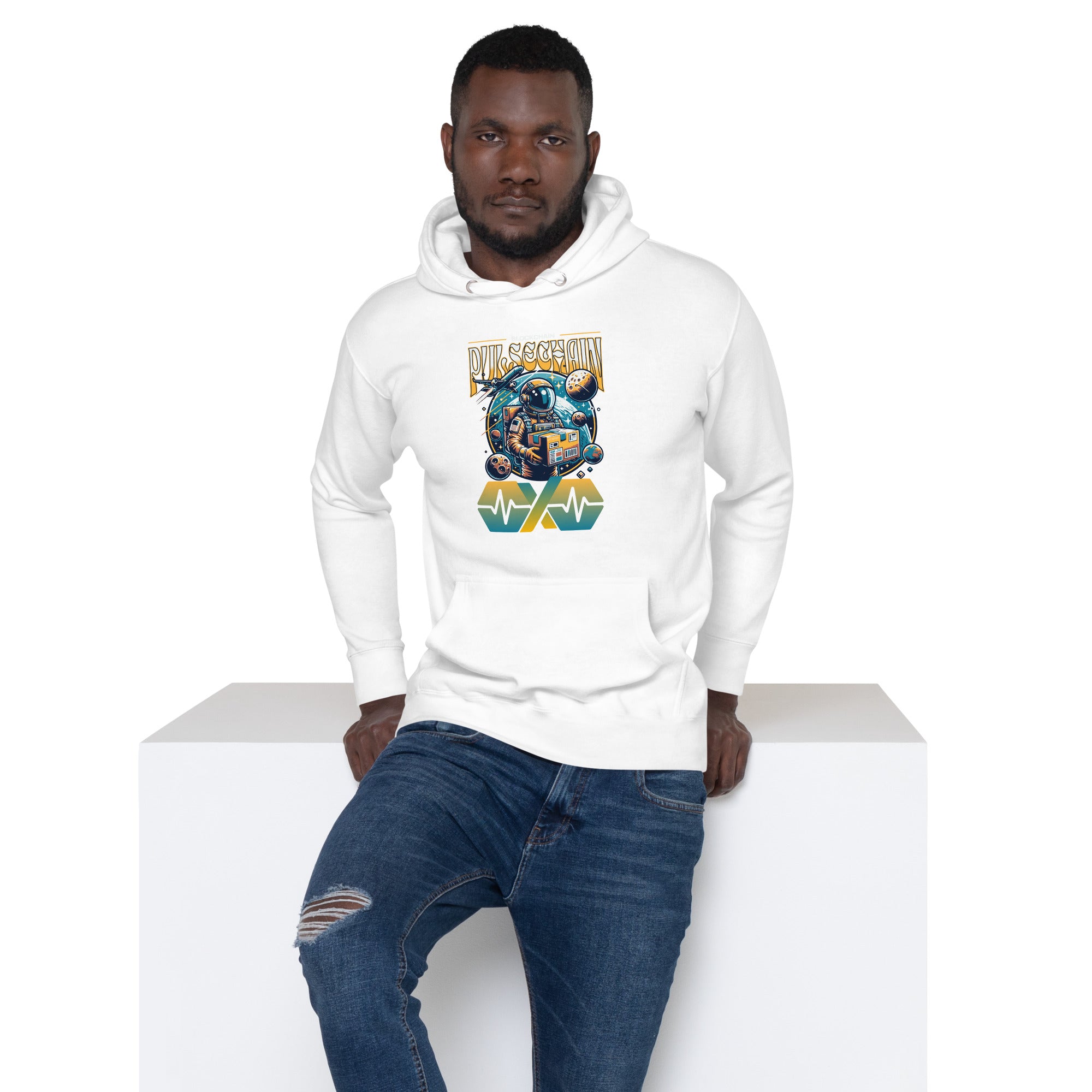 Pulsechain MoonBoy Unisex Hoodie