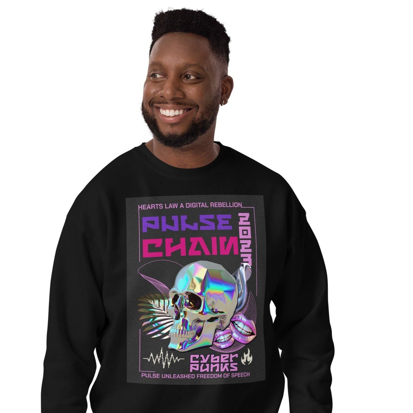 Pulsechain SkullCandy Unisex Sweatshirt