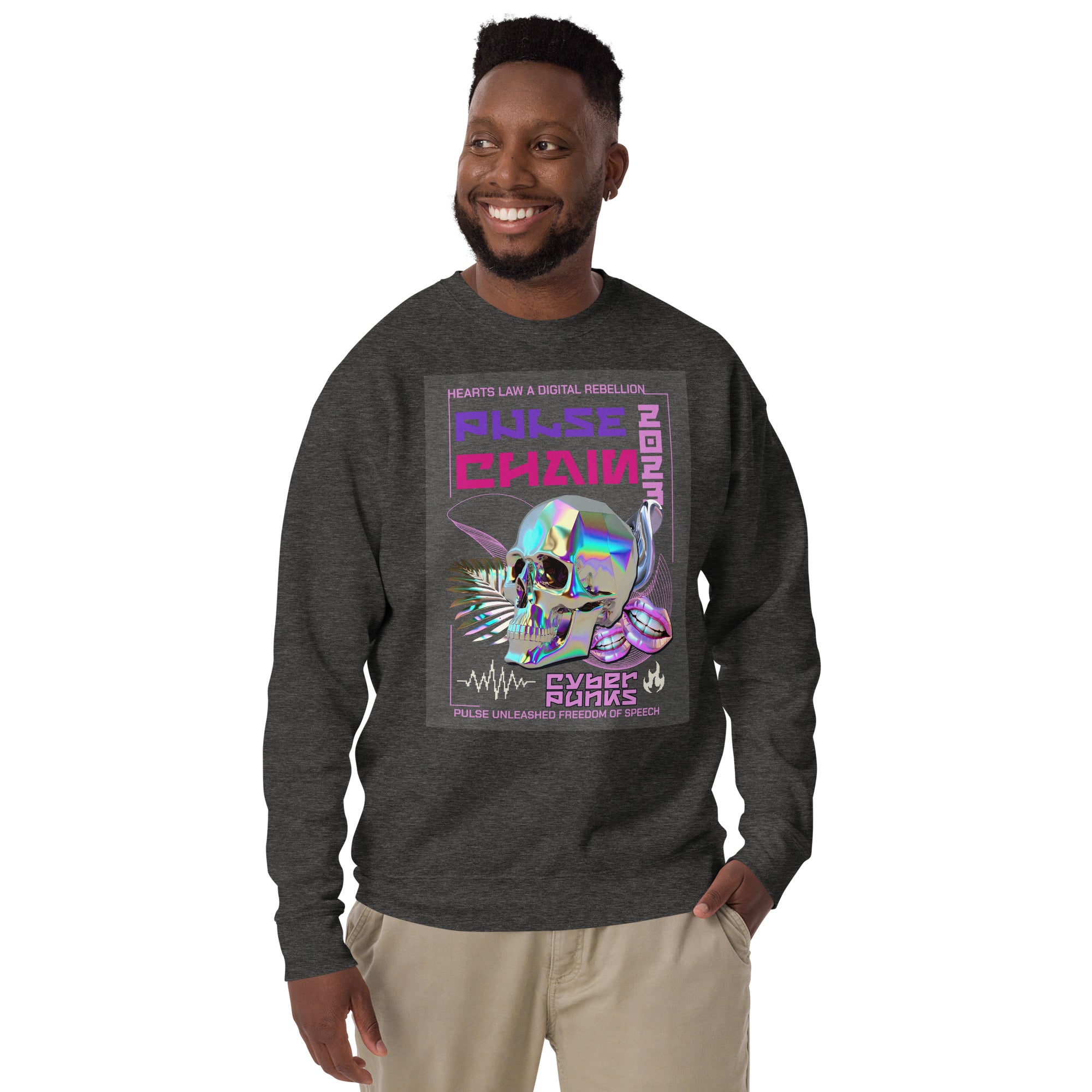 Pulsechain SkullCandy Unisex Sweatshirt