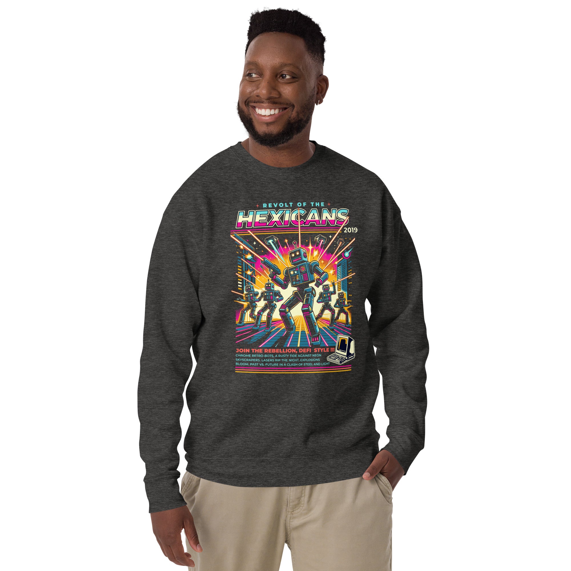 Hex Robot Unisex Sweatshirt