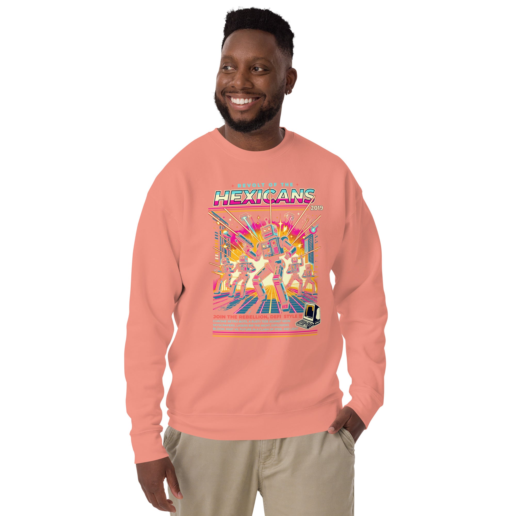 Hex Robot Unisex Sweatshirt