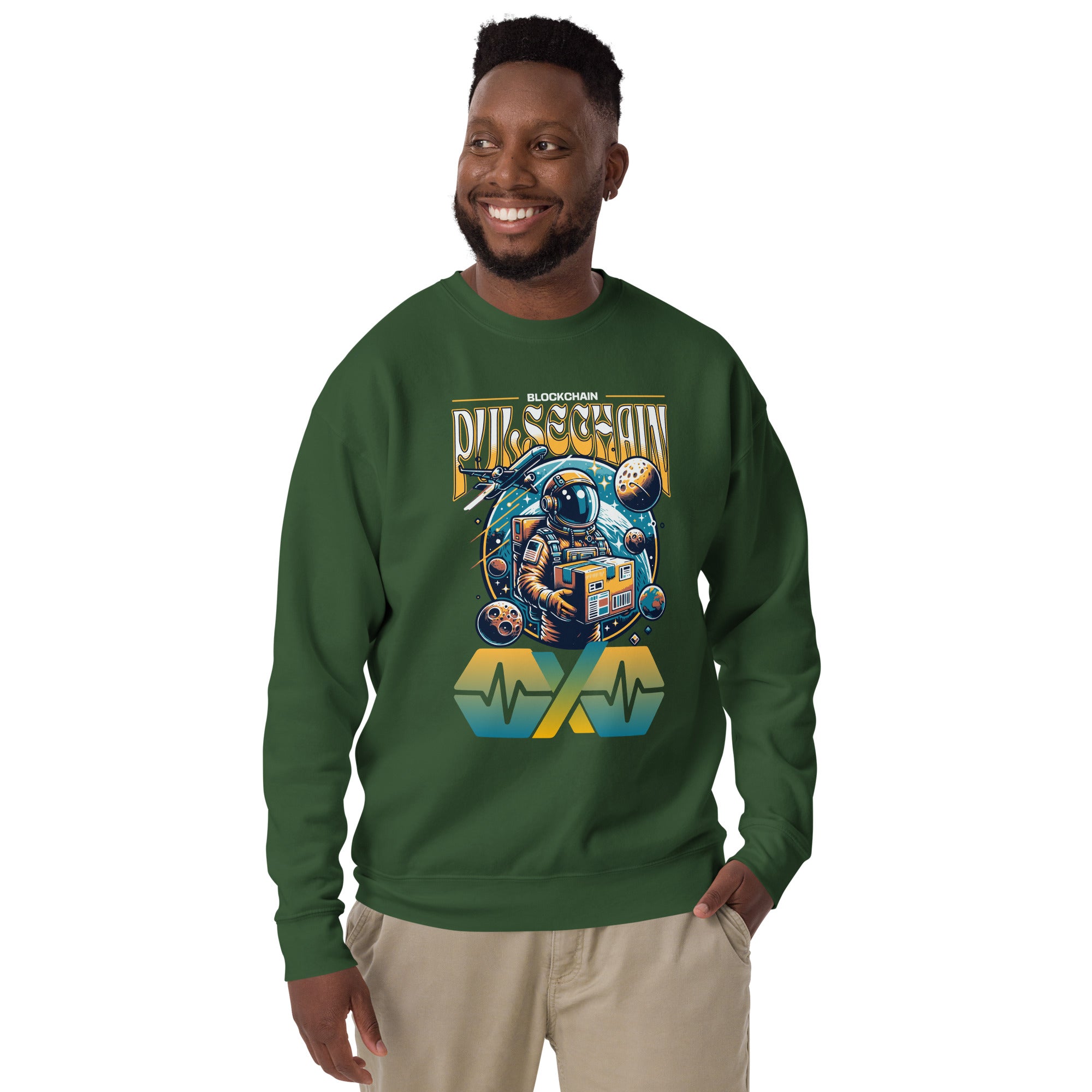 Pulsechain MoonBoy Unisex Sweatshirt