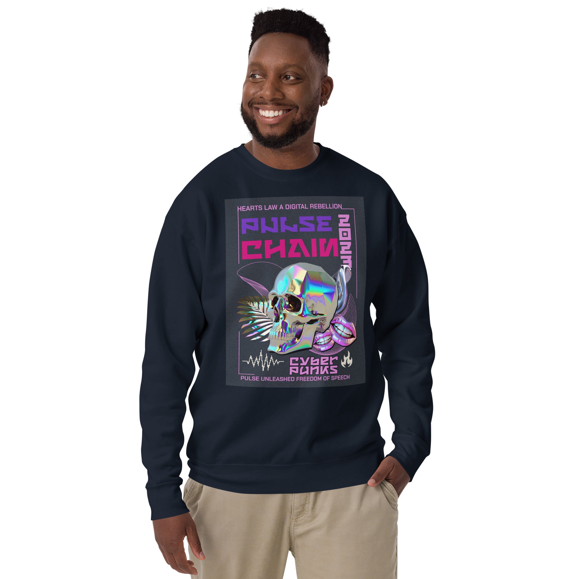 Pulsechain SkullCandy Unisex Sweatshirt