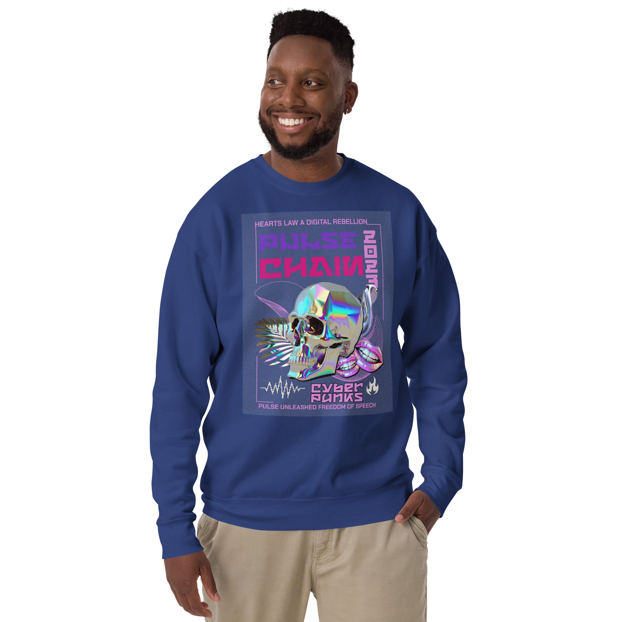 Pulsechain SkullCandy Unisex Sweatshirt