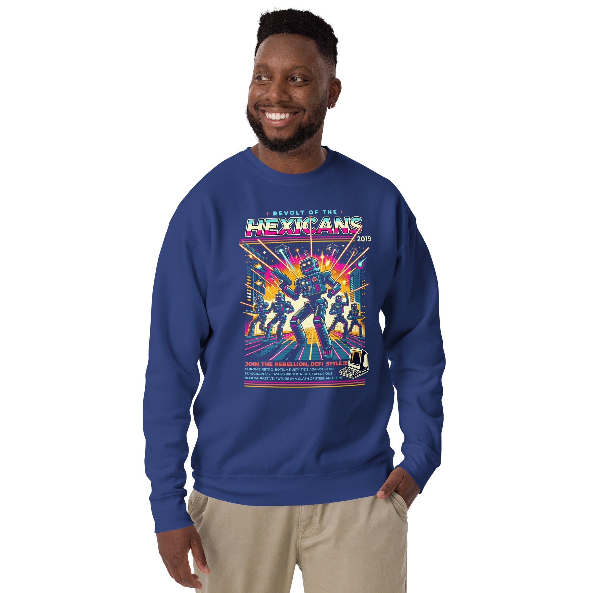 Hex Robot Unisex Sweatshirt