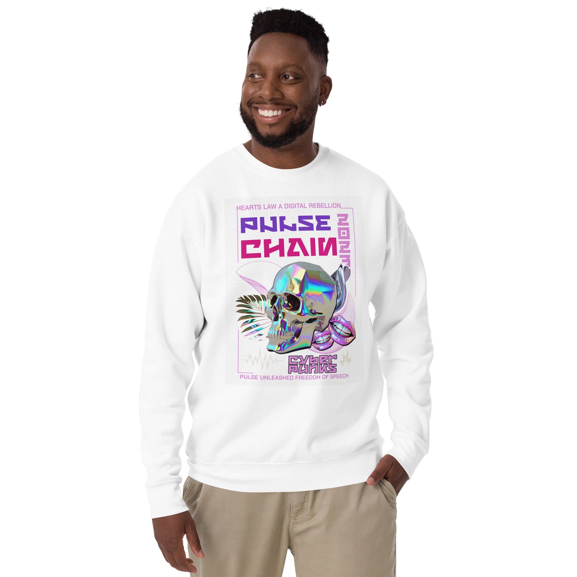 Pulsechain SkullCandy Unisex Sweatshirt