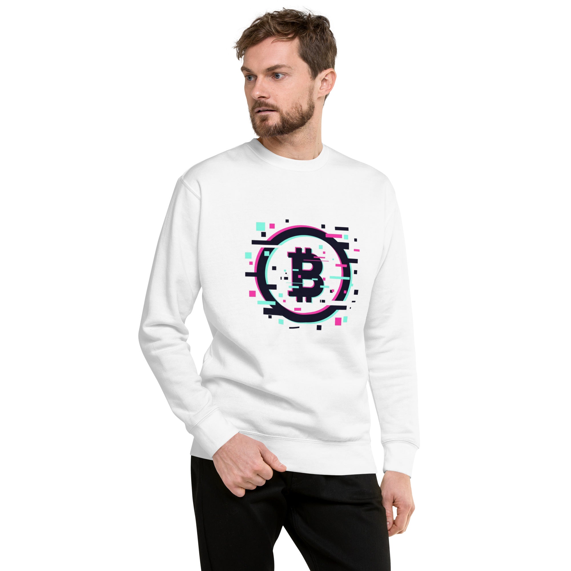 Bitcoin Blur Unisex Sweatshirt