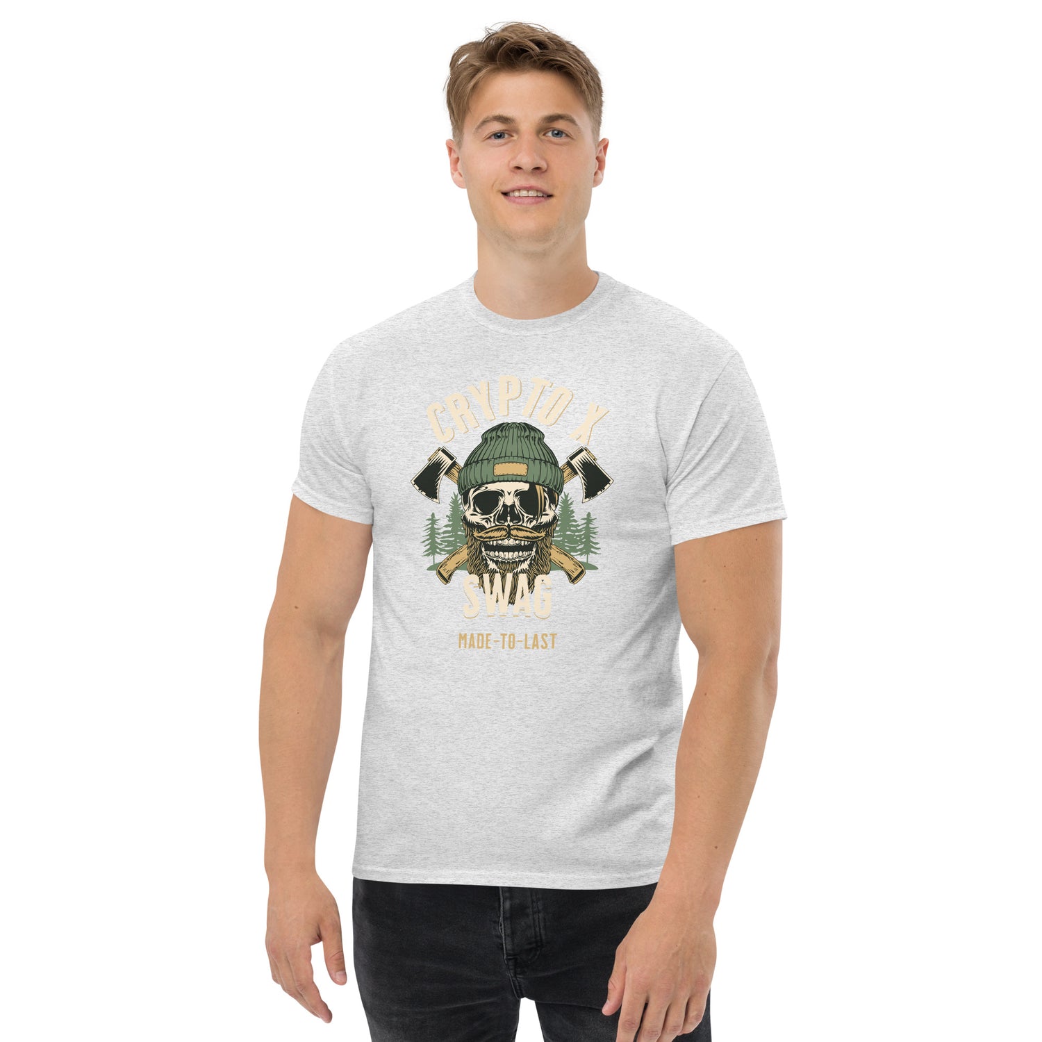 Crypto X Swag Skull Unisex T-Shirt