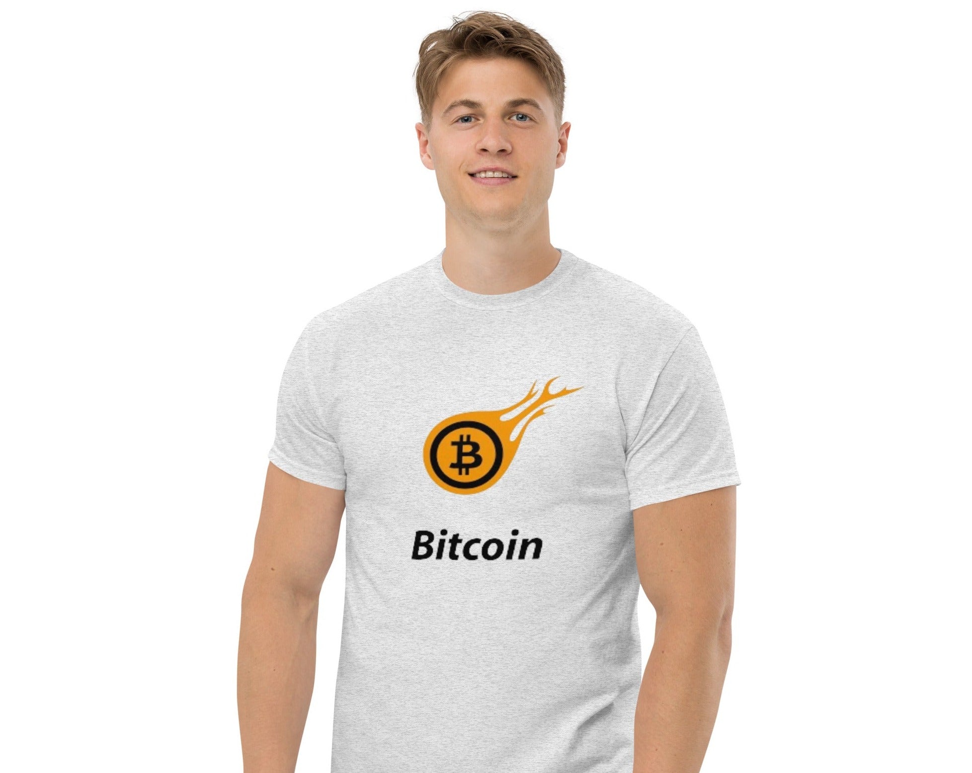Bitcoin Fire Unisex T-Shirt