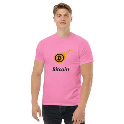 Bitcoin Fire Unisex T-Shirt