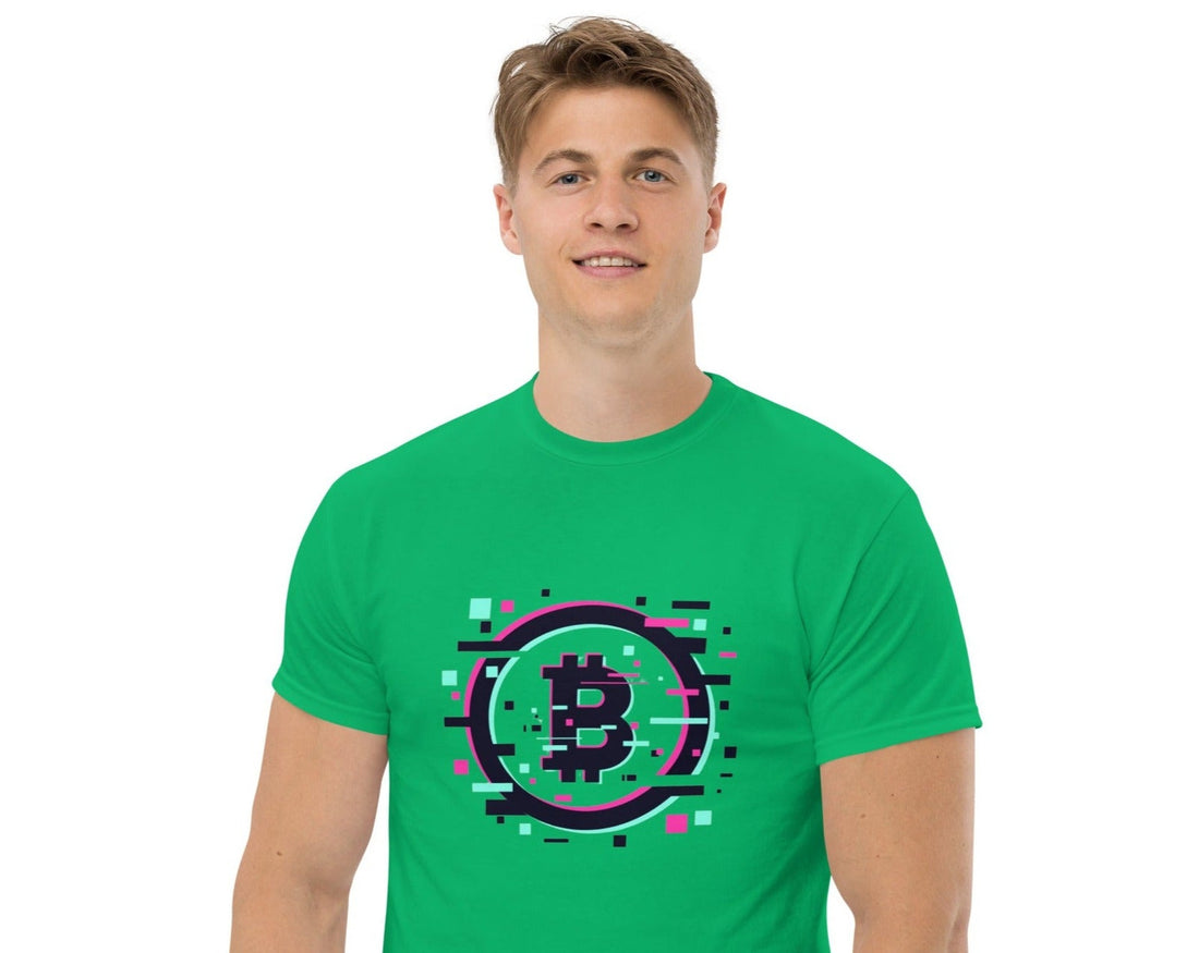 Bitcoin Blur Unisex T-Shirt