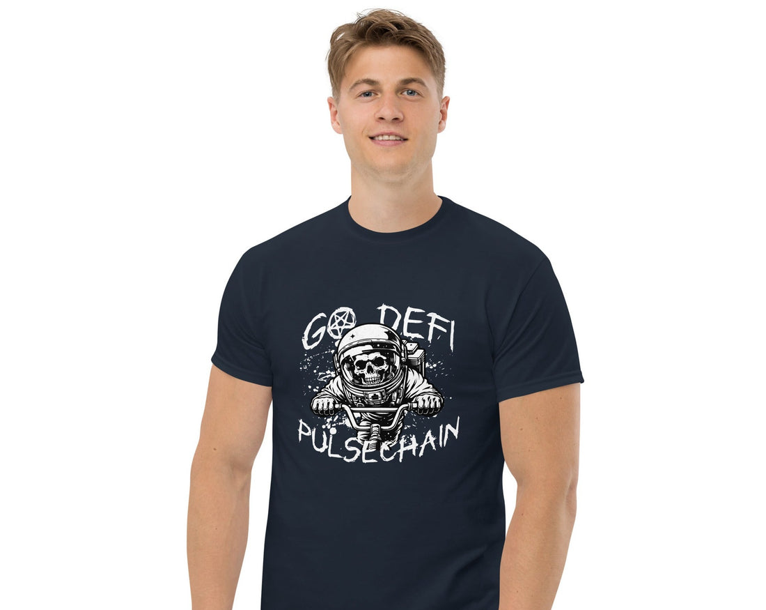 Pulsechain Biker Unisex T-Shirt
