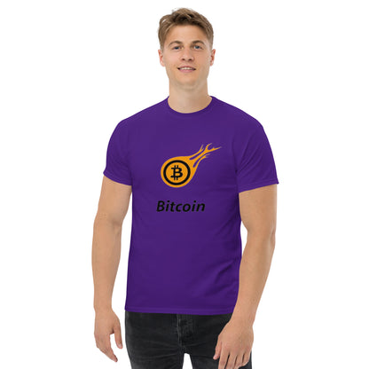 Bitcoin Fire Unisex T-Shirt