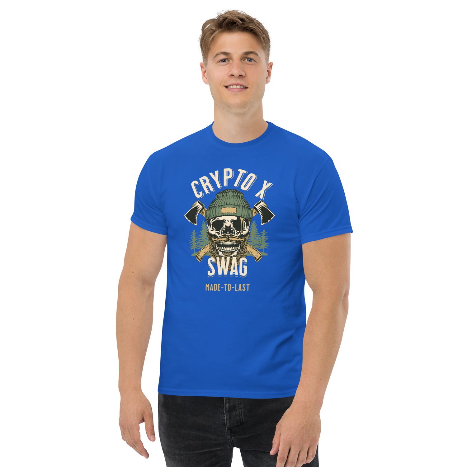 Crypto X Swag Skull Unisex T-Shirt