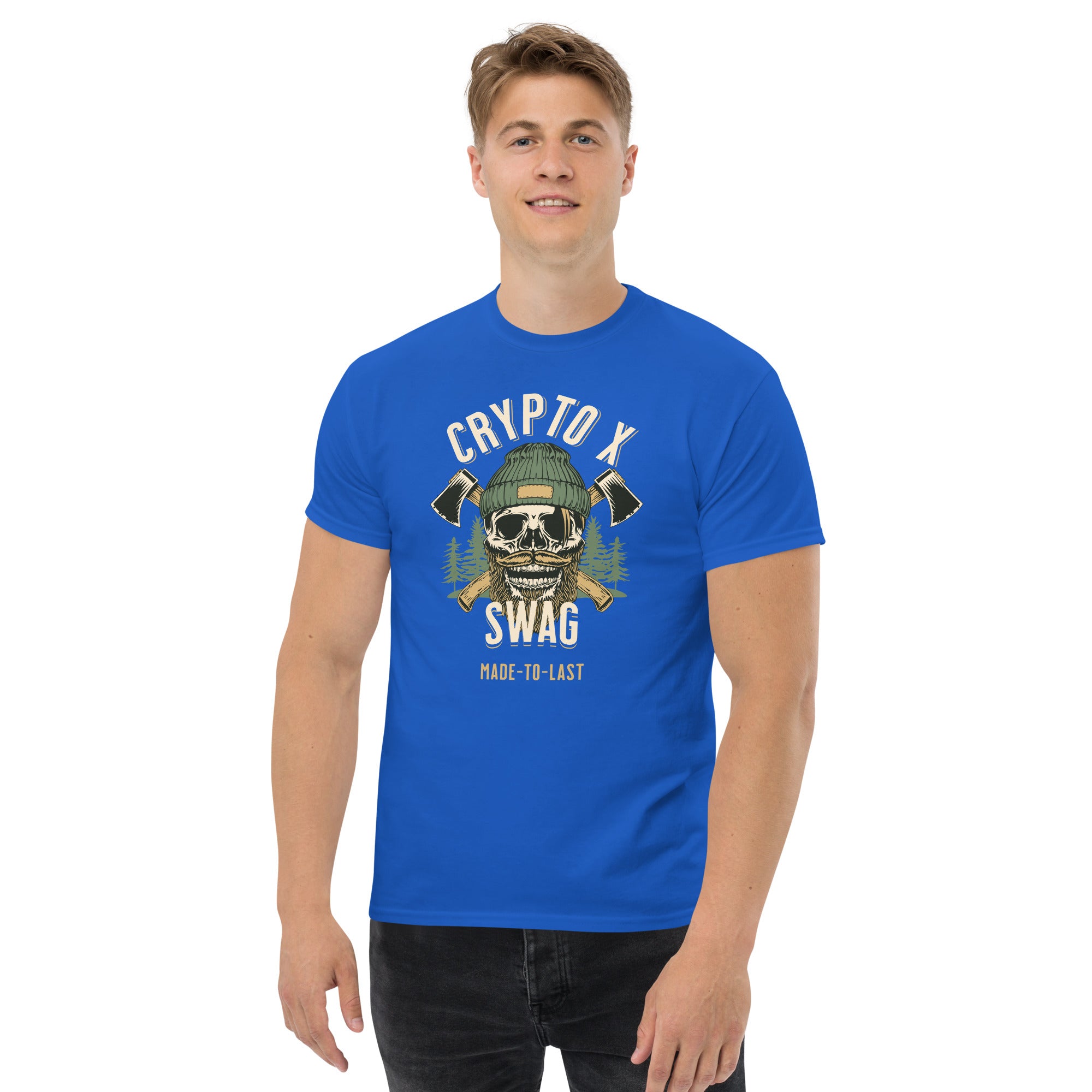 Crypto X Swag Skull Unisex T-Shirt
