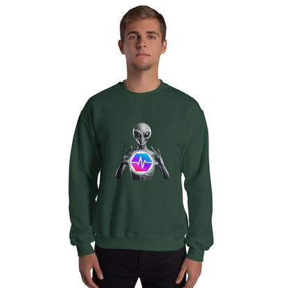 Pulsechain Cosmic Unisex Sweatshirt