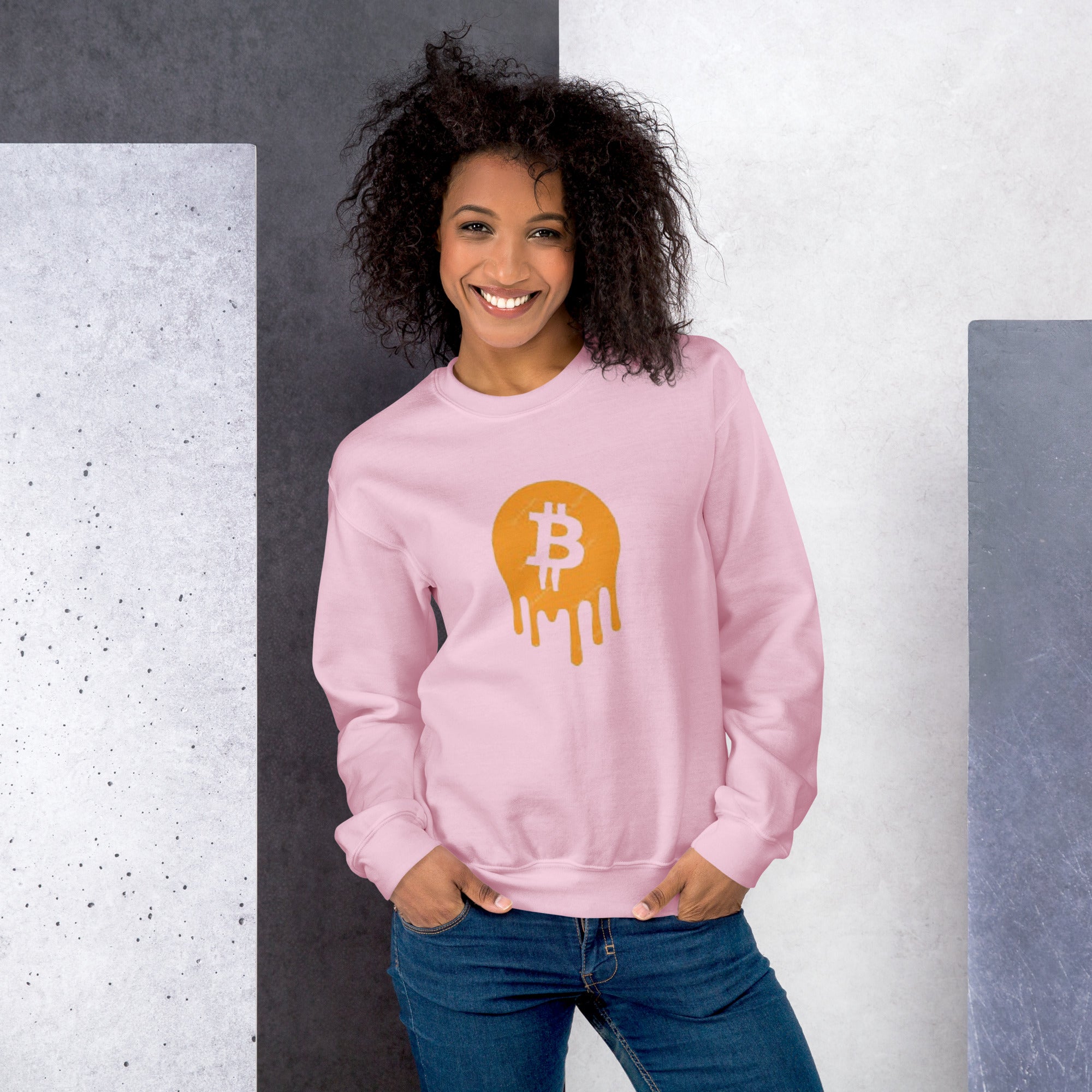 Bitcoin Drip Unisex Sweatshirt