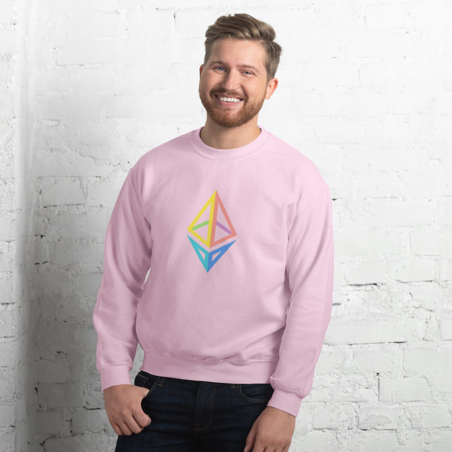 Ethereum Diamond Unisex Sweatshirt
