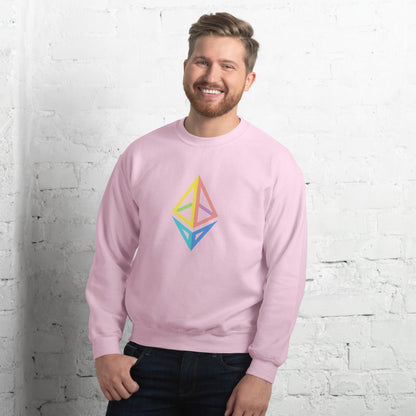 Ethereum Diamond Unisex Sweatshirt