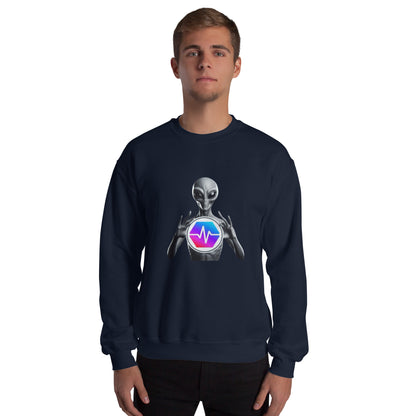Pulsechain Cosmic Unisex Sweatshirt