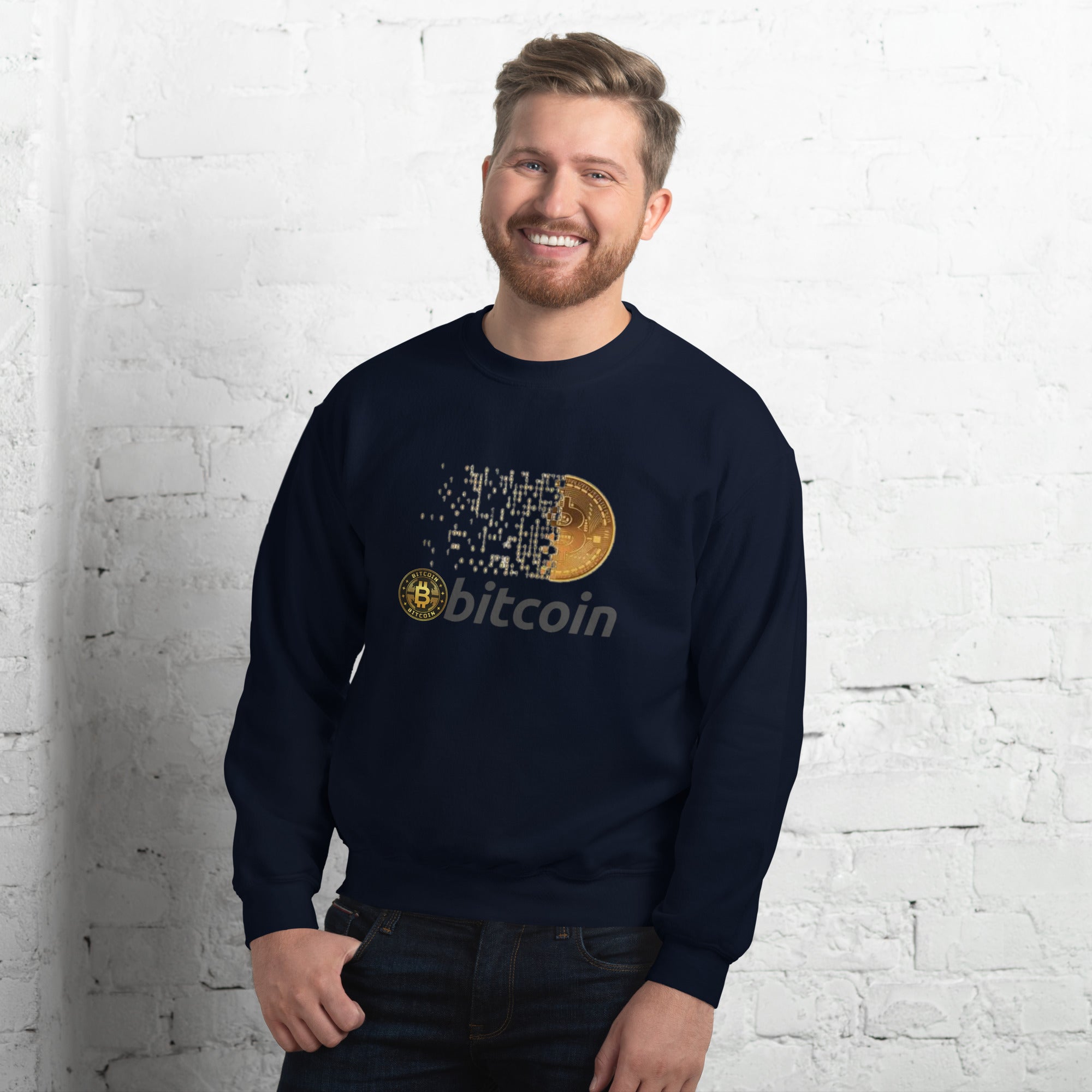 Bitcoin Code Unisex Sweatshirt