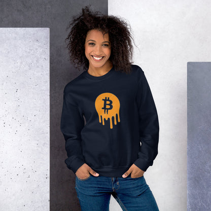 Bitcoin Drip Unisex Sweatshirt